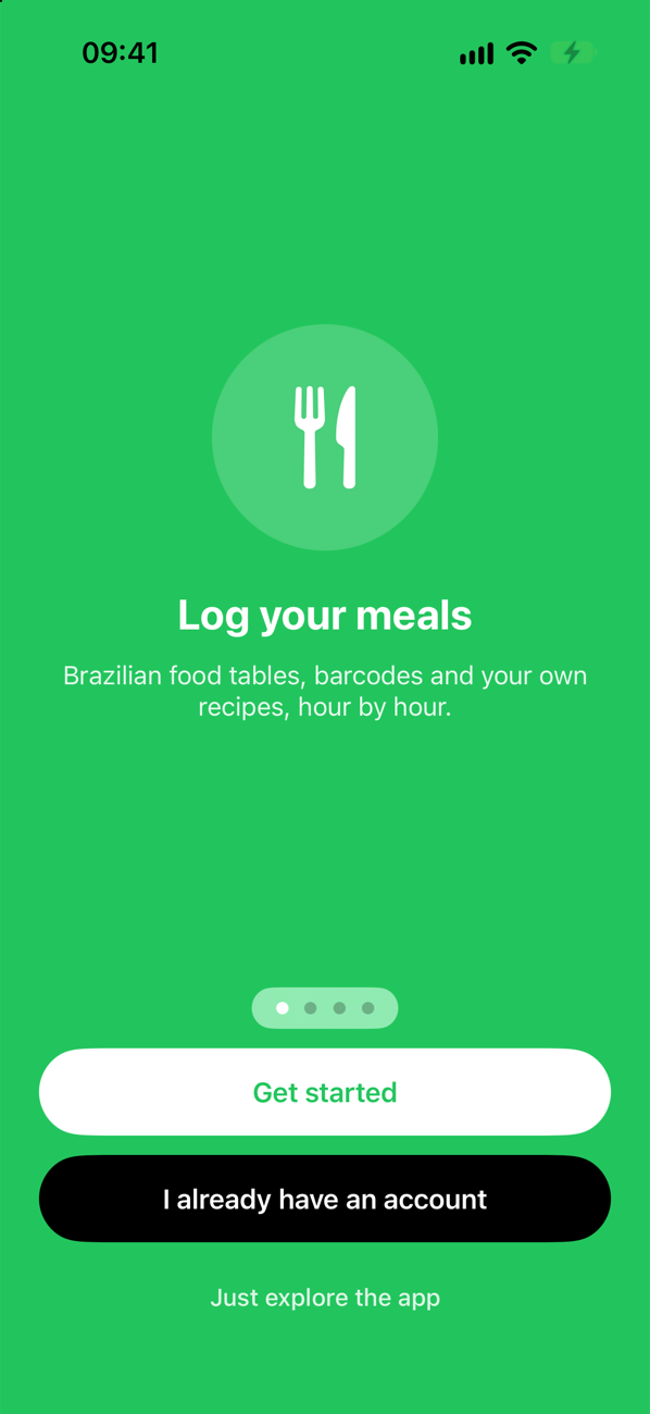 DietCoach on iPhone
